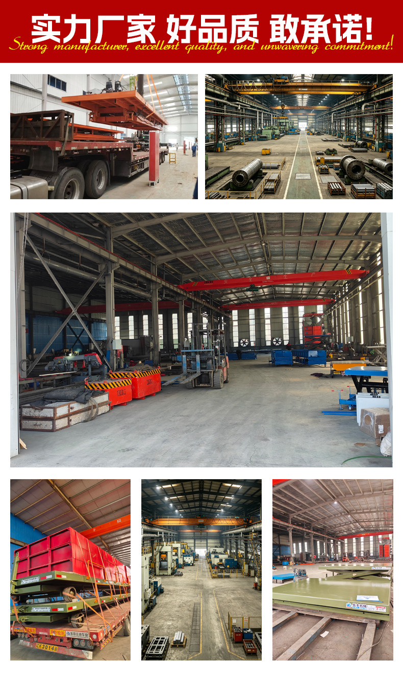Heavy-duty, in-ground hydraulic lifting platform for workshop cargo handling, featuring a fixed scissor lift