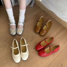 ƽ�װ�����Ь��Ů2026���¿�ļ�����tɫ��Ь��ȹ��������ŮЬ