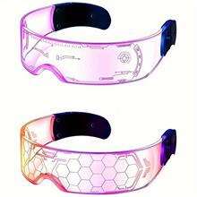 O 26977 LED Glowing Rave Glasses ����Ƽ��۾� �羳ŷ��