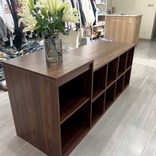 Ebe Clothing Store Nakajima High and Low Desktop Table Display Table with Running Water Shoe Bag Display Cabinet in the Middle Women's Clothing Exhibition
