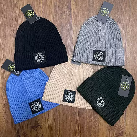 Foreign Trade Winter New Wool Hat Outdoor Windproof Warm Knitted Hat for Boys and Girls Climbing Hiking Cold Hat