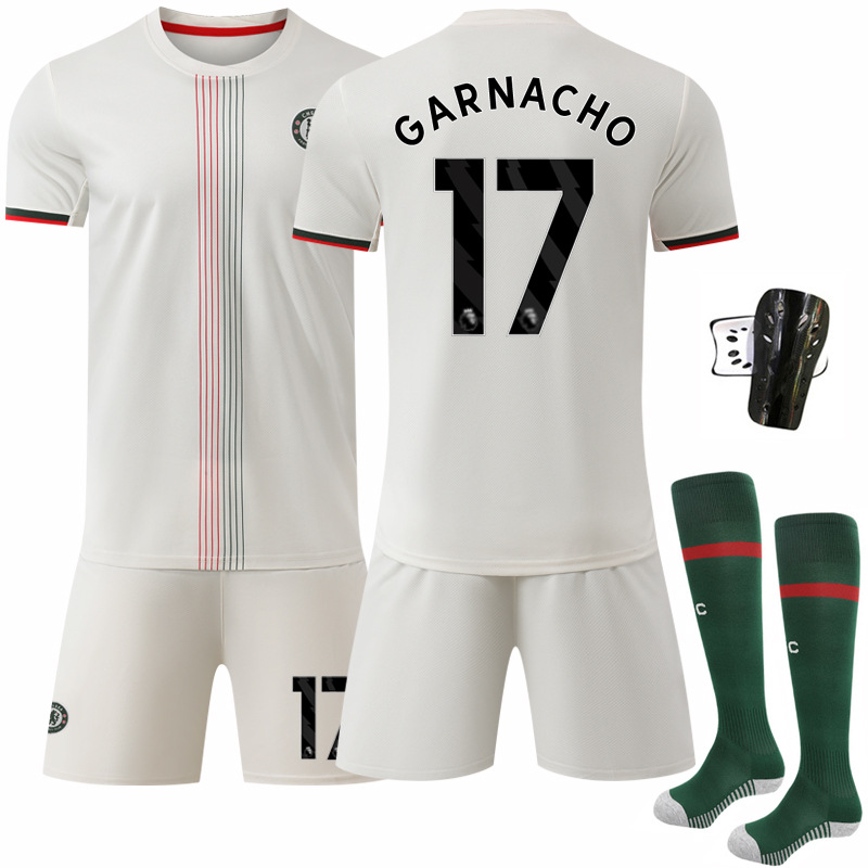 Camiseta de Fútbol de Chelsea 2526, Visitante, 17 Gana Chau, Club Chelsea, Número 10 Palmer, Camiseta de Fútbol Gana Chau