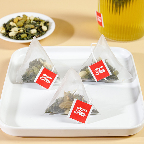 Bulk packed grape oolong tea jasmine flower tea triangular packets herbal tea factory direct sale fruit tea bulk price advantage