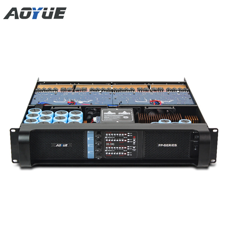 10Q amplificador profesional pura trasera de alta potencia de cuatro canales etapa audio importado pesado subwoofer interruptor fuente de alimentación