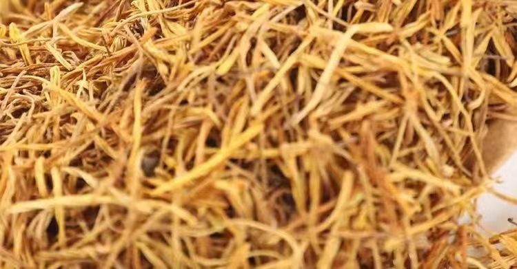 Lotus Stamen Tea Lian Xu 50 Pyramid Tea Bags Natural Dried Flower Stamens Traditional Herbal Infusion preparation