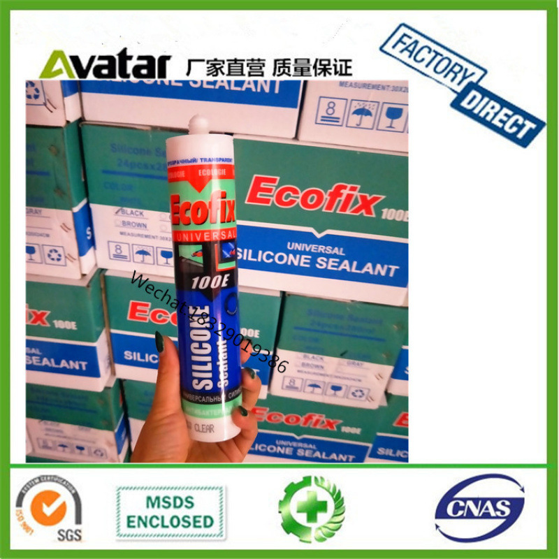 ECOFIX 玻璃胶 外贸玻璃胶 外贸强力玻璃胶 门窗玻璃胶水