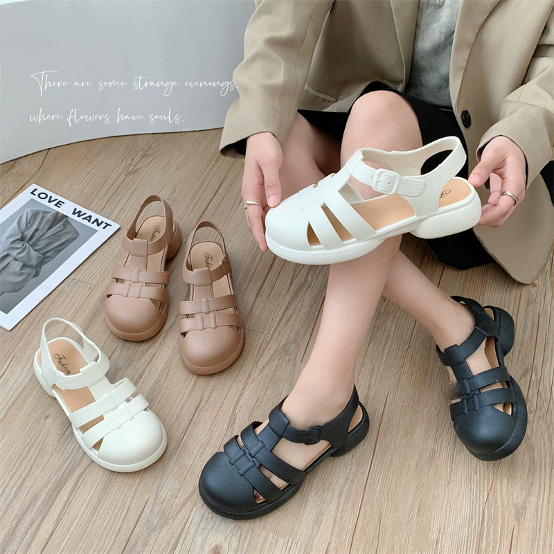 Summer fashionable sandals platform, shoes for leisure, city style