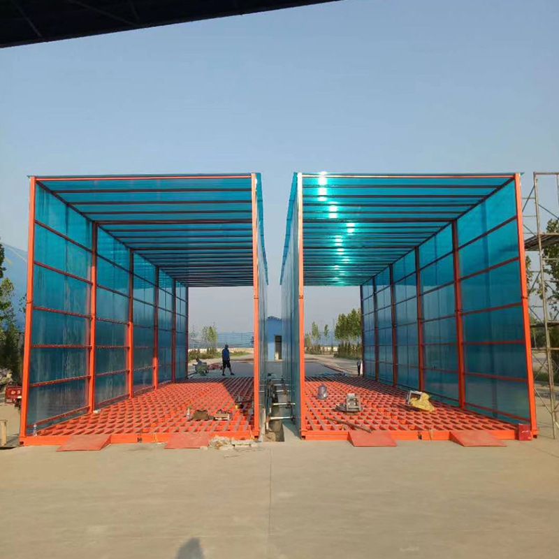 多功能封闭洗车房全自动智能简易龙门洗车机全套长期供应各大工地