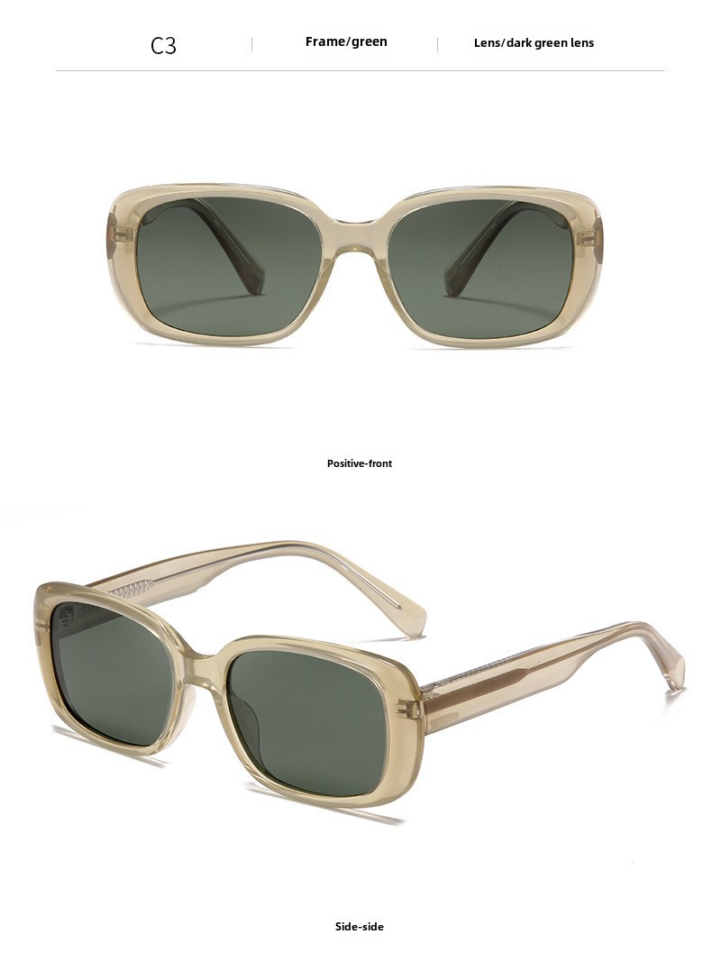 TR712 Rose's Story Yifei Polarized Sunglasses Women's Fashion Korean Cat's Eye Sunglasses_voghion.com