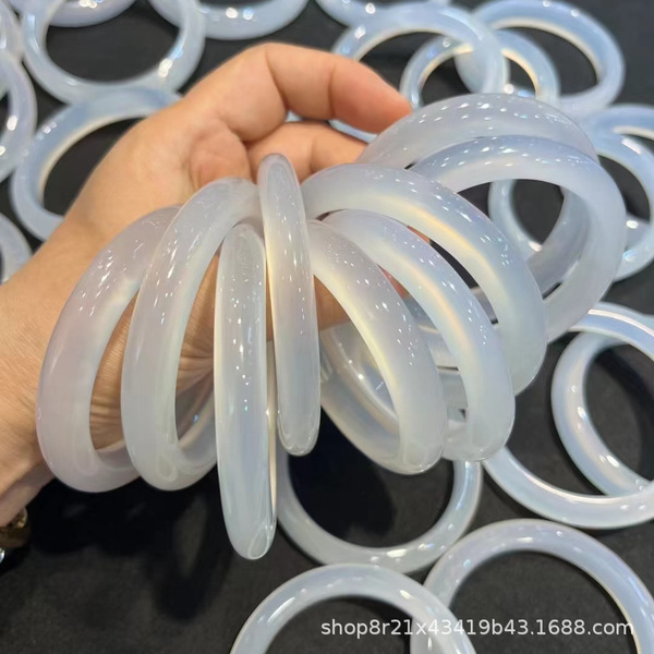 organic agate bracelet