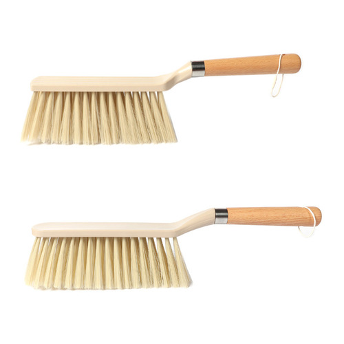 Beech long-handled soft-bristle brush bedroom carpet sofa floor cleaning brush household queen-size bed brush dust brush