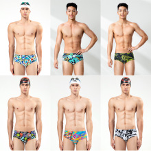 Yingfa英发 男士竞速三角游泳裤 小平角 比赛训练游泳裤