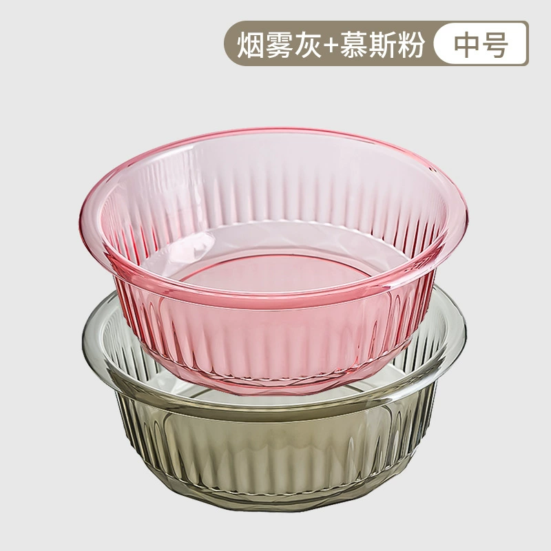 Big durable plastic washbasin for students, increased thickness