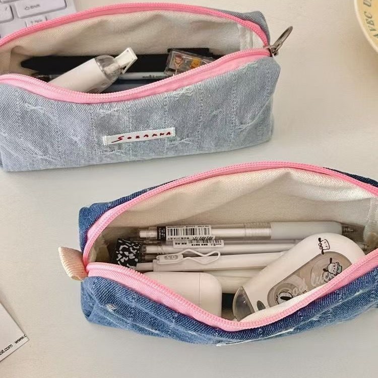 Denim stationery with bow