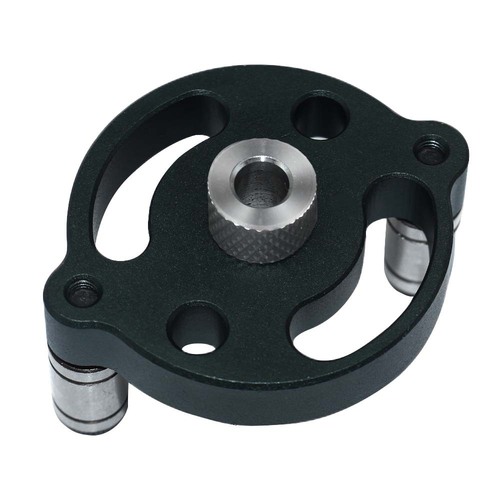 Woodworking straight hole drilling locator Wood board splicing round wood tenon center drilling locator Beech wood drilling DIY