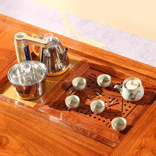 红木家具花梨木茶桌椅茶台茶几刺猬紫檀茶桌子全实木新中式会客桌