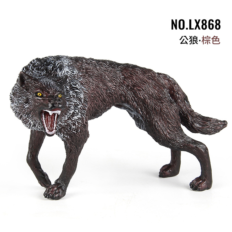 Lx868 lobo macho marrón 163g