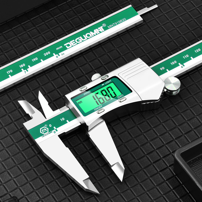 美耐特数显游标卡尺高精度工业级电子卡尺珠宝文玩手镯尺寸测量尺