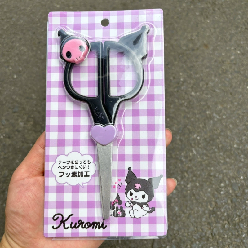 Hello Kitty, hello kitty, милые качественные ножницы с рисунком, канцелярия мультфильм