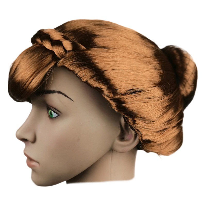 Magic Qiyuan Rapunzel Le Pei Wig Handmade Double Twist Braid Clothing Accessories cos Wig