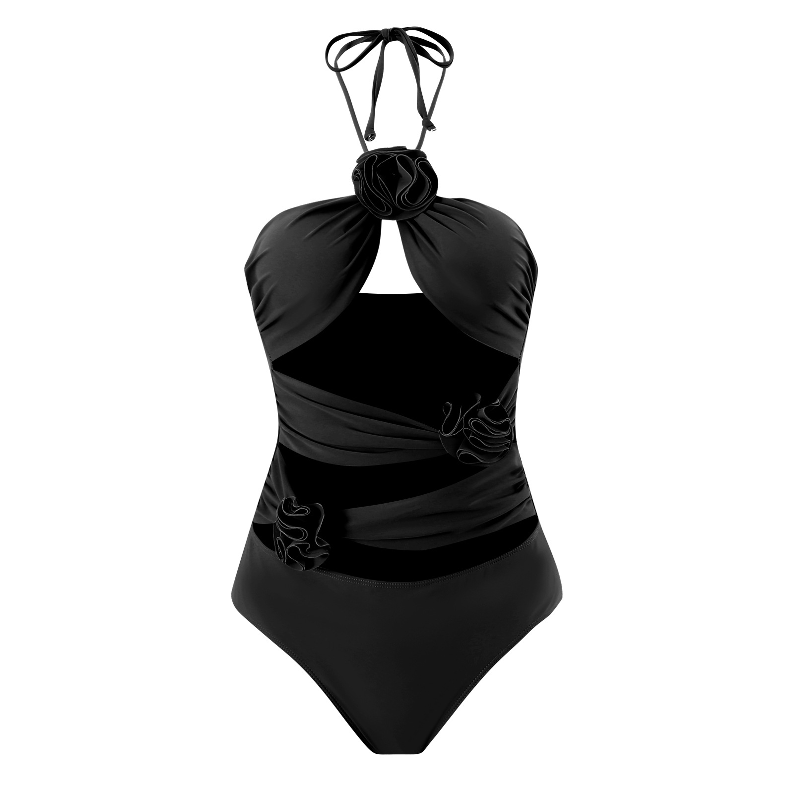 Femmes Élégant Style Classique Petites Fleurs Ensemble 2 Pièces Une Seule Pièce Maillots De Bain display picture 17