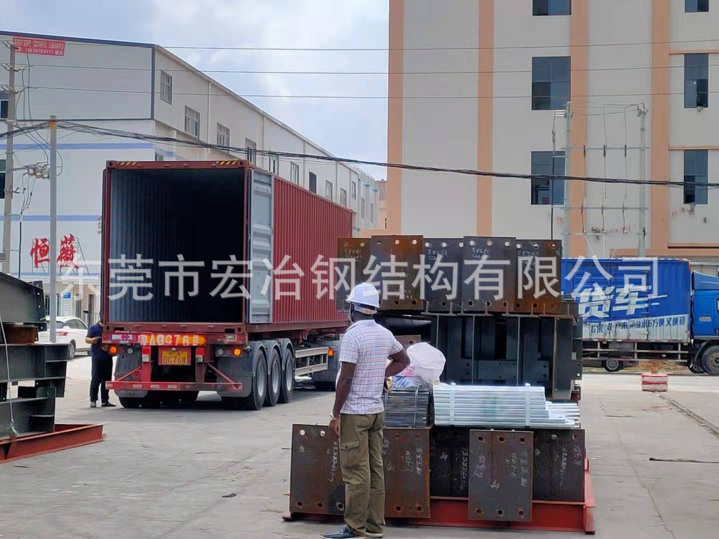 广东钢结构厂家生产加工出口钢架结构厂房仓库学校办公楼工程建筑|ru