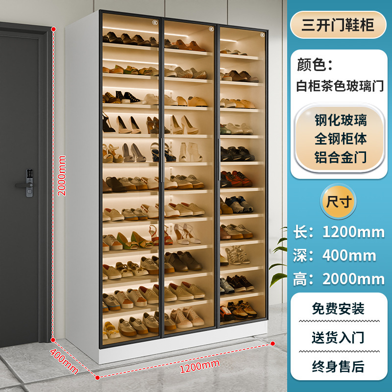 钢制手办展示柜家用模型玩具收纳柜玻璃陈列柜客厅酒柜学生书柜|undefined