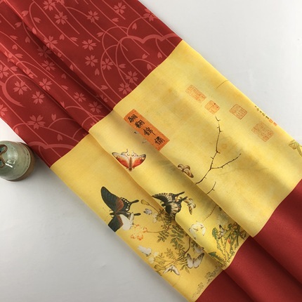 (预售）2024明清四画明制马面裙日常通勤半身裙汉服刺绣款百褶