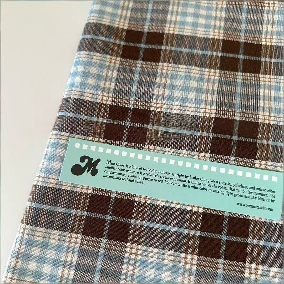 海盐巧克力桌布布料新款可爱印花桌布韩系布料手工小众diy面料