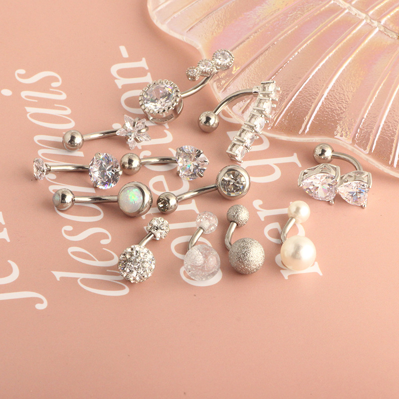 Labret piercing jewelry detail image