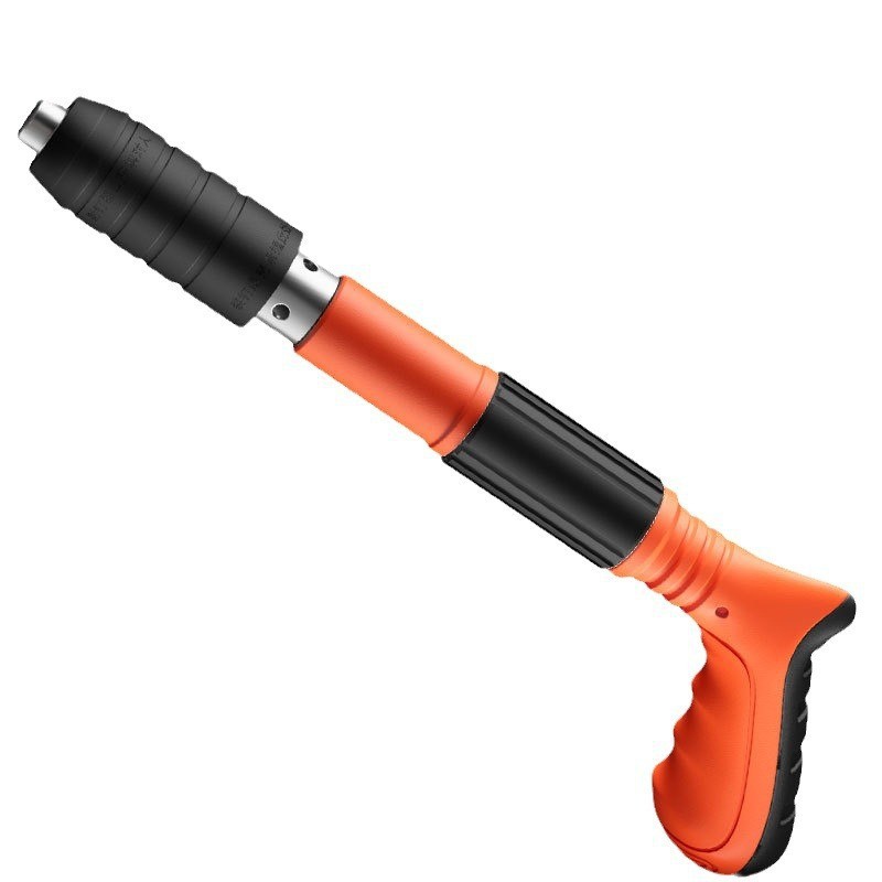 Transfronterizo Mini pequeño silenciador pistola de clavos electricista de agua Dispositivo de clavado de pared aire acondicionado pistola fija pistola de clavos artefacto de clavo de aire
