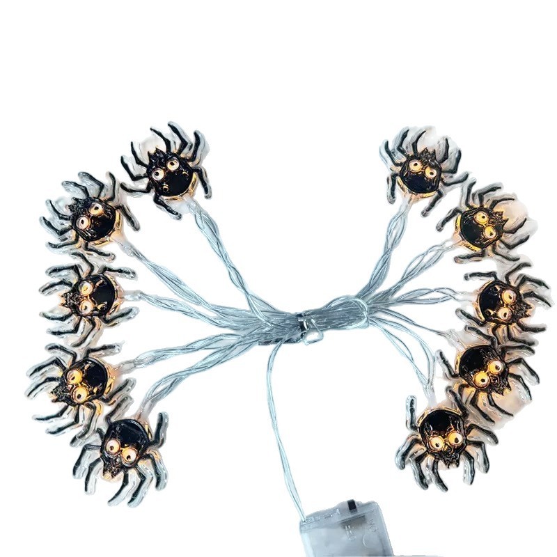 クロスボーダーハロウィン LED カボチャクモゴーストハンドライトストリングソーラー屋外装飾ホリデーライト|undefined