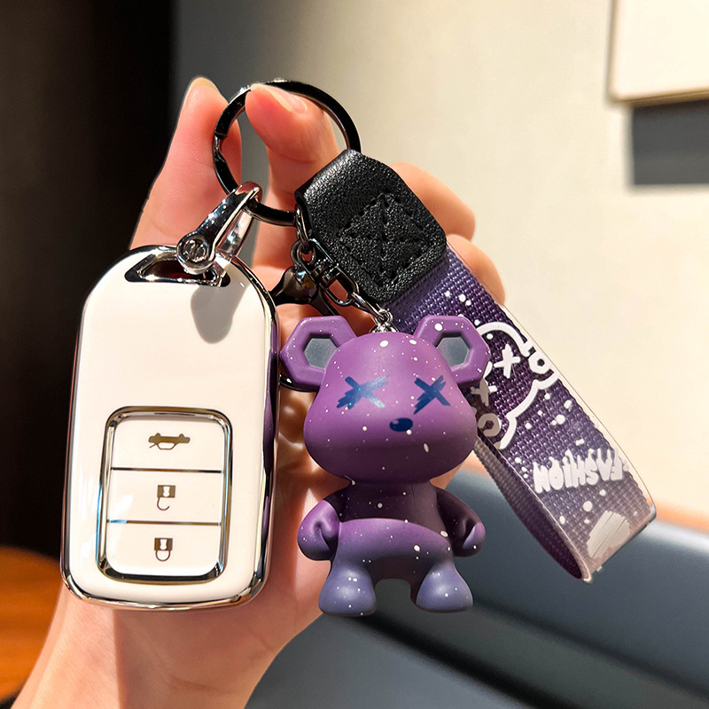 Imágenes aplicables Funda para llaves de coche Nuevo Civic Accord crv de décima generación Binzhi xrv Crown Road Lingpai Fit Shell Hebilla