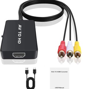 AV TO  HDMI�D�Q�� AV�DHDMI����ҕ�l�D�Ӿ�֧��1080