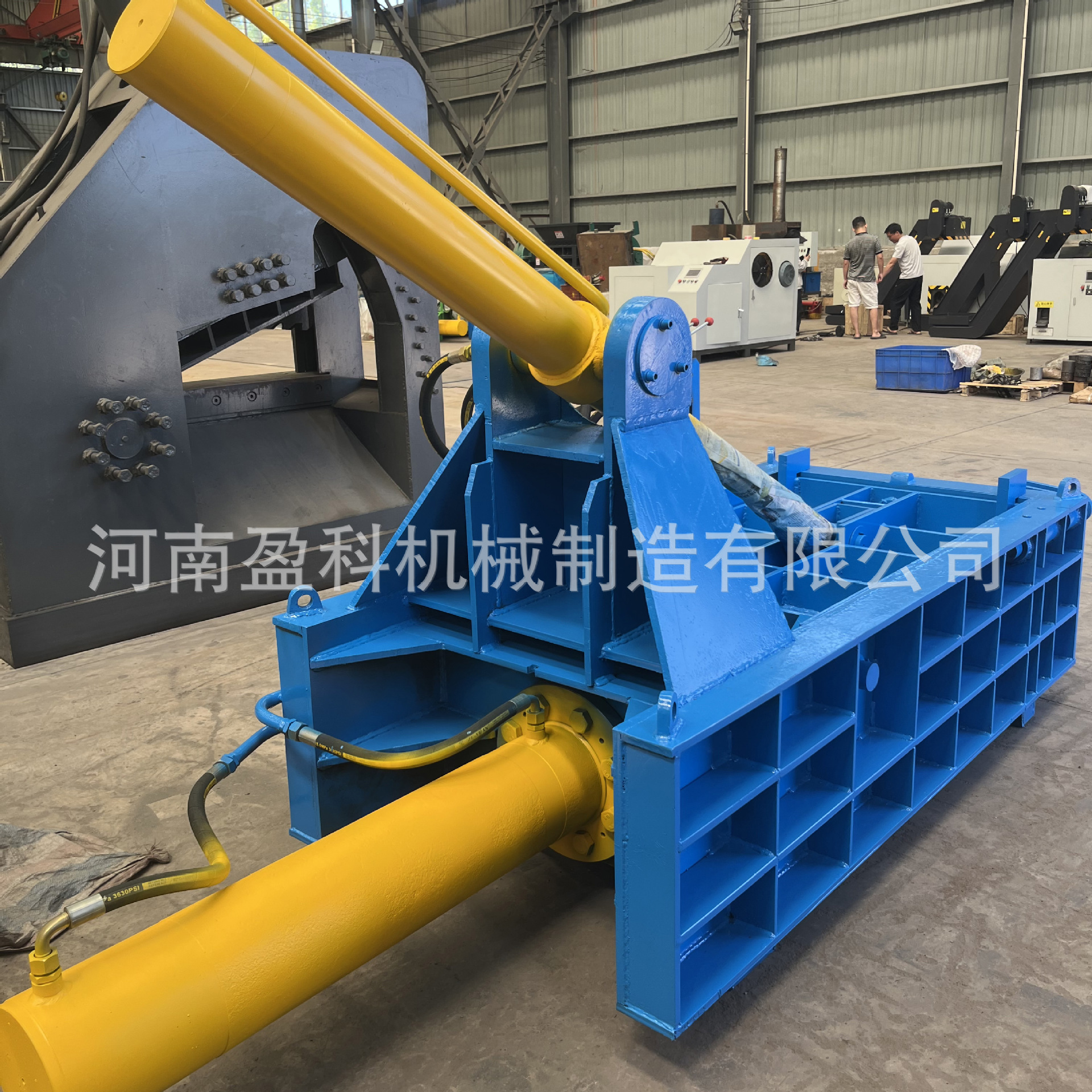 废金属回收卧式打包机 全自动液压铝合金边角料打包机