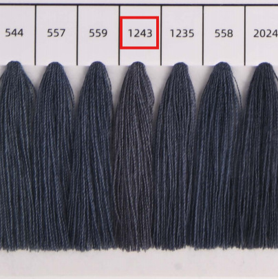 Mengheng MH, excedentes de comercio exterior, 50% de descuento, hilo de coser de poliéster de fibra corta 40S/2, 5000 yardas, personalizado