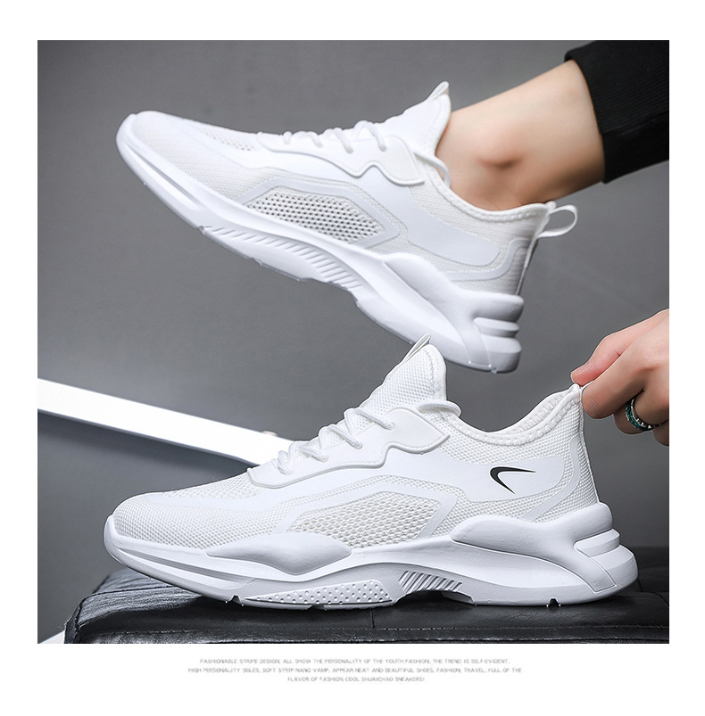  Men Road Running Walking Athletic Sneakers Breathable Gym Shoes for Fitness Jogging_voghion.com
