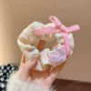 With bow, white, fuchsia