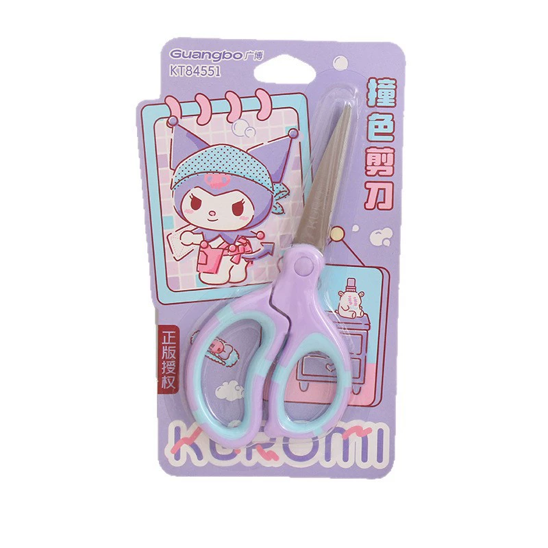Ножницы Sanrio для школьников, нержавеющая сталь, канцелярия, ручное оригами