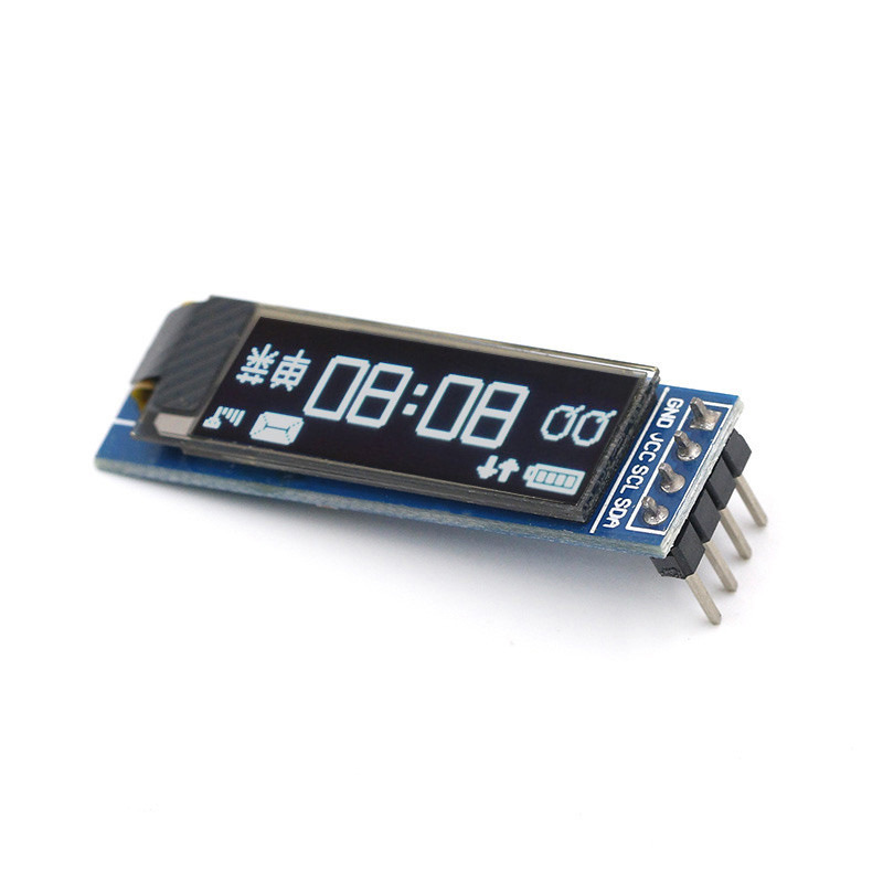 0.91寸OLED液晶屏显示模块 IIC 12832液晶屏显示器件 兼容3.3v-5V