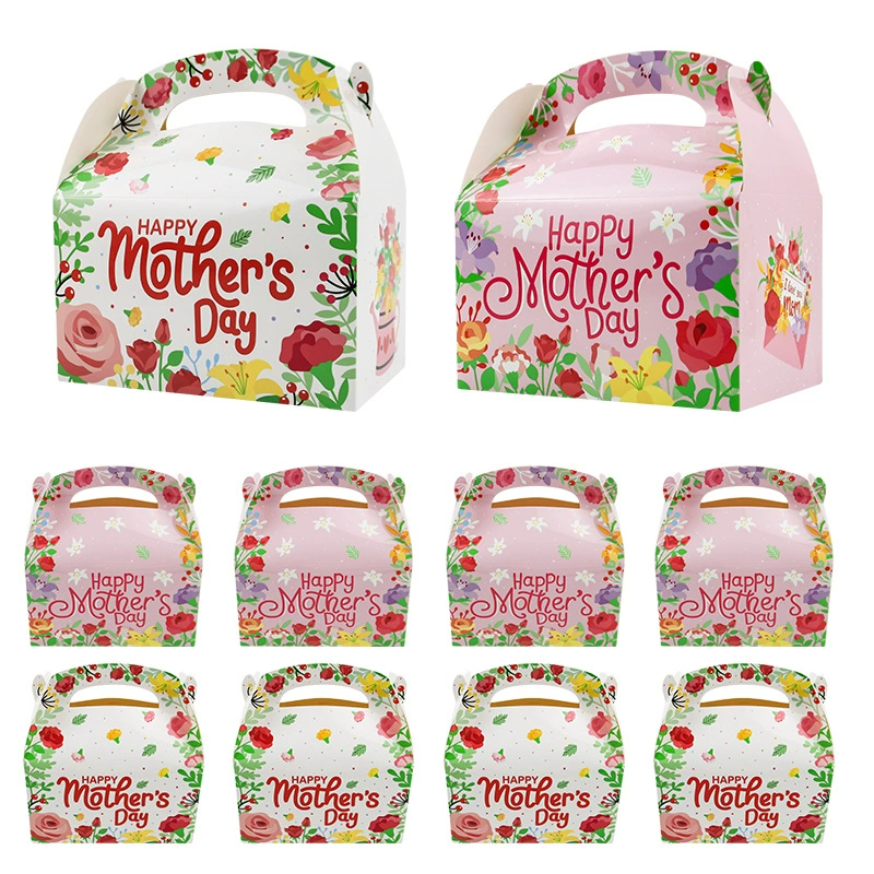 Крупнооптовая продажа подарочных коробок к Дню матери, Дню благодарения и другим праздникам: большие квадратные коробки для конфет, чемоданы для трансграничной торговли.