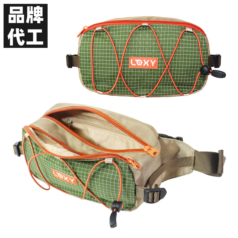 Outdoor Adjustable Shoulder Strap Hiking Waterproof Waist Bag Custom-Made Sports Running and Cycling Special Tactical Functional Crossbody Chest Bag