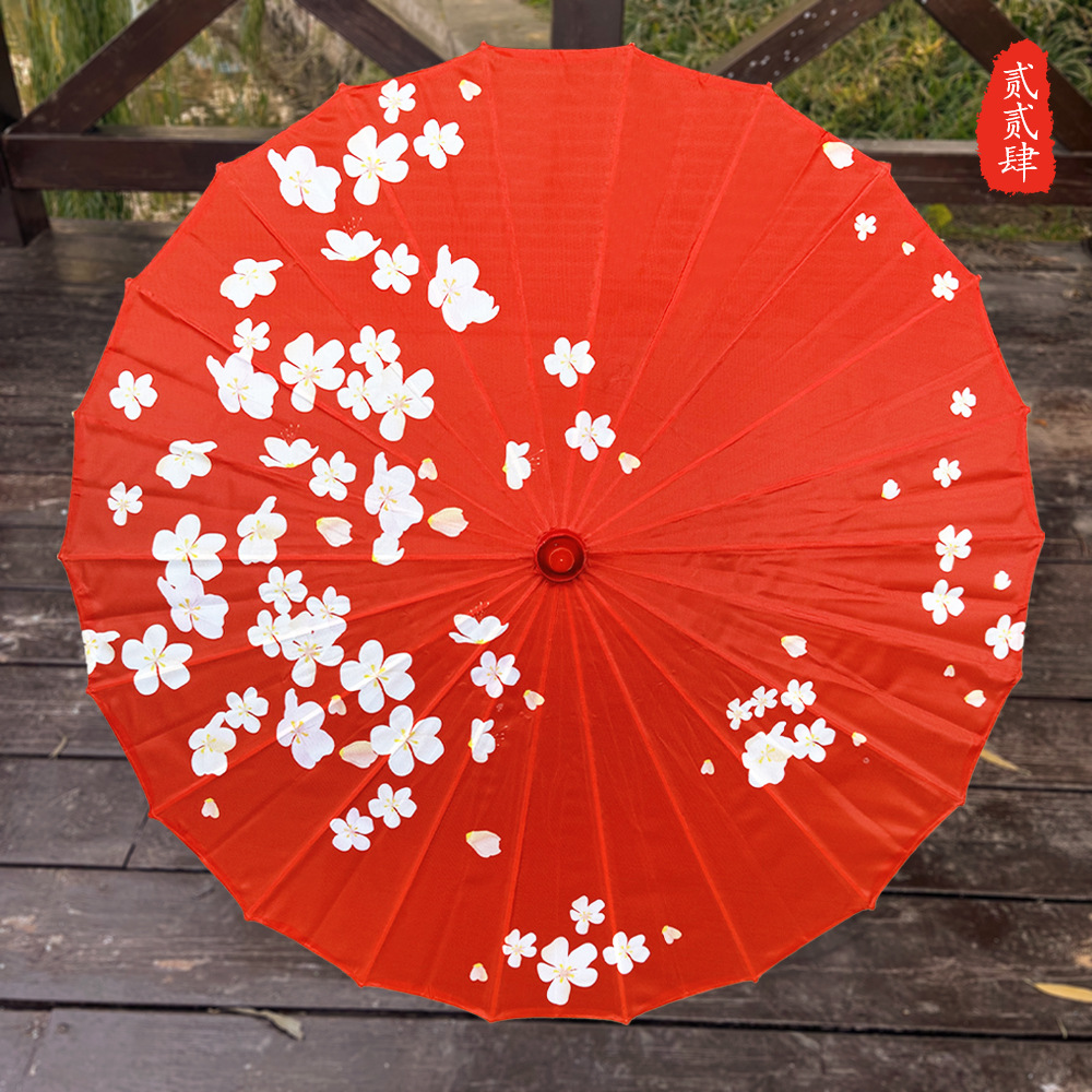 Paraguas de estilo antiguo paraguas de papel de aceite Hanfu lámpara de paraguas decorativa al aire libre de las mujeres paraguas de baile de estilo antiguo paraguas de techo paraguas decorativo clásico estilo chino