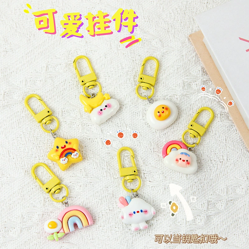 Мультяшная изысканная ключница, аксессуар для сумки, подвеска, подарк на день рождения, оптом