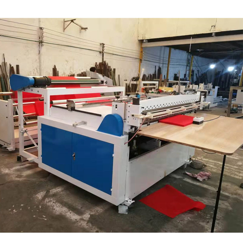 厂家销售双层放卷双张力调节切片机设备价格多少钱 无纺布横切机