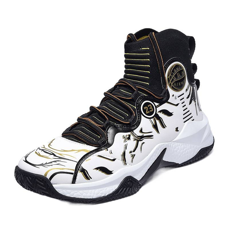 Zapatos de baloncesto casuales de primavera de alto impacto transfronterizo de alto impacto zapatos deportivos de hombre zapatos de corredor de palomitas de maíz