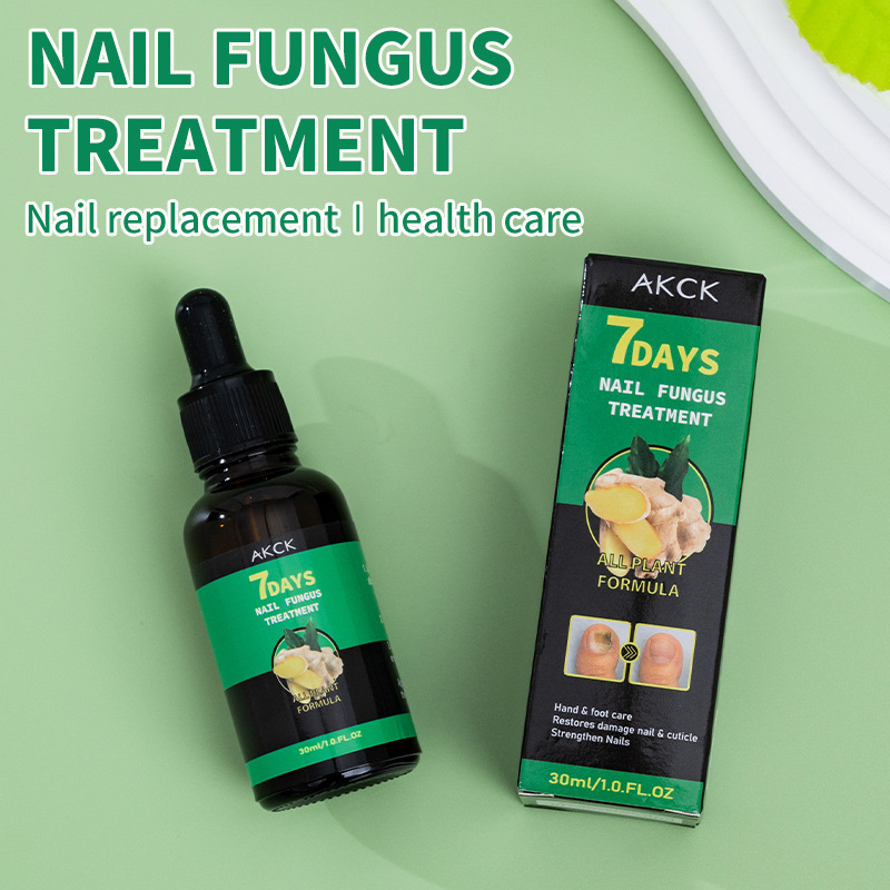 Cross-Border Akck Ginger Nail Care Solution Onychomycosis Repair Hand and Foot Nail Care Soft Nail Brightening Nail Moisturizing Solution