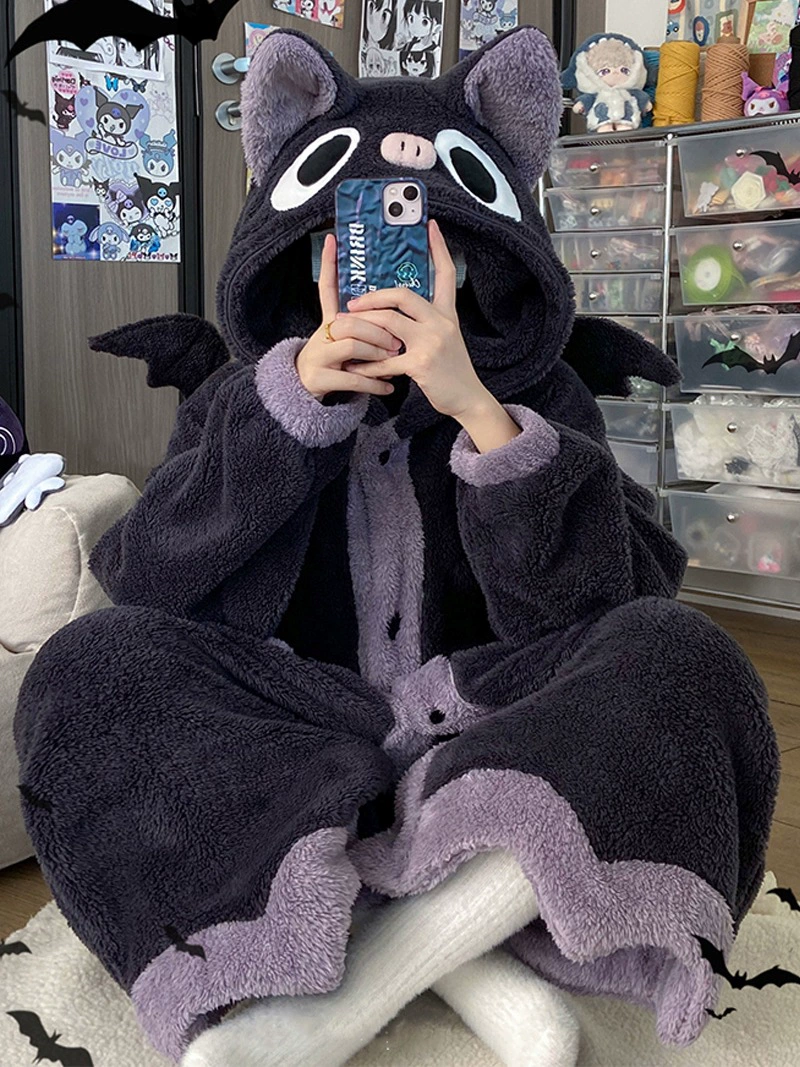 Демисезонная пижама из кораллового велюра, зимний длинный халат на флисе, повышенной плотности