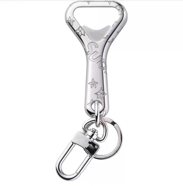 Donkey Foreign Trade Hot Sale Series Fashion Metal Bag Hanging Ornaments Old Flower Key Pendant Car Key Chain Keychain