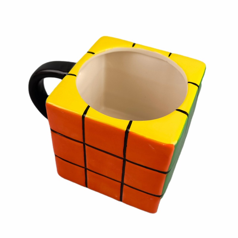 Estrictamente seleccionado tetris taza de cubo creativo taza de modelado cubo taza de cerámica taza creativa